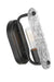 Vanity Nuvo 60-7811 Glacier - 1 Light Vanity - Medium Base - 60 Watt - Matte Black Finish - Ice Glass Nuvo