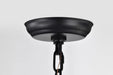 Pendant Nuvo 60-7820 Amado 3 Light Pendant - 14 Inches - Matte Black Finish - Clear Glass Nuvo