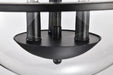 Semi Flush Mount Nuvo 60-7823 Amado 3 Light Semi Flush Mount - Matte Black Finish - Clear Glass Nuvo