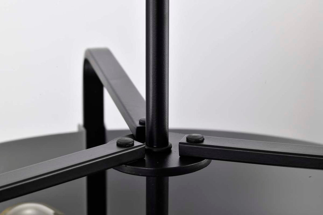 Pendant Nuvo 60-7853 Altos 4 Light Medium Pendant - Gray and Matte Black Finish Nuvo