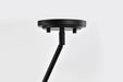 Pendant Nuvo 60-7854 Altos 5 Light Large Pendant - Gray and Matte Black Finish Nuvo