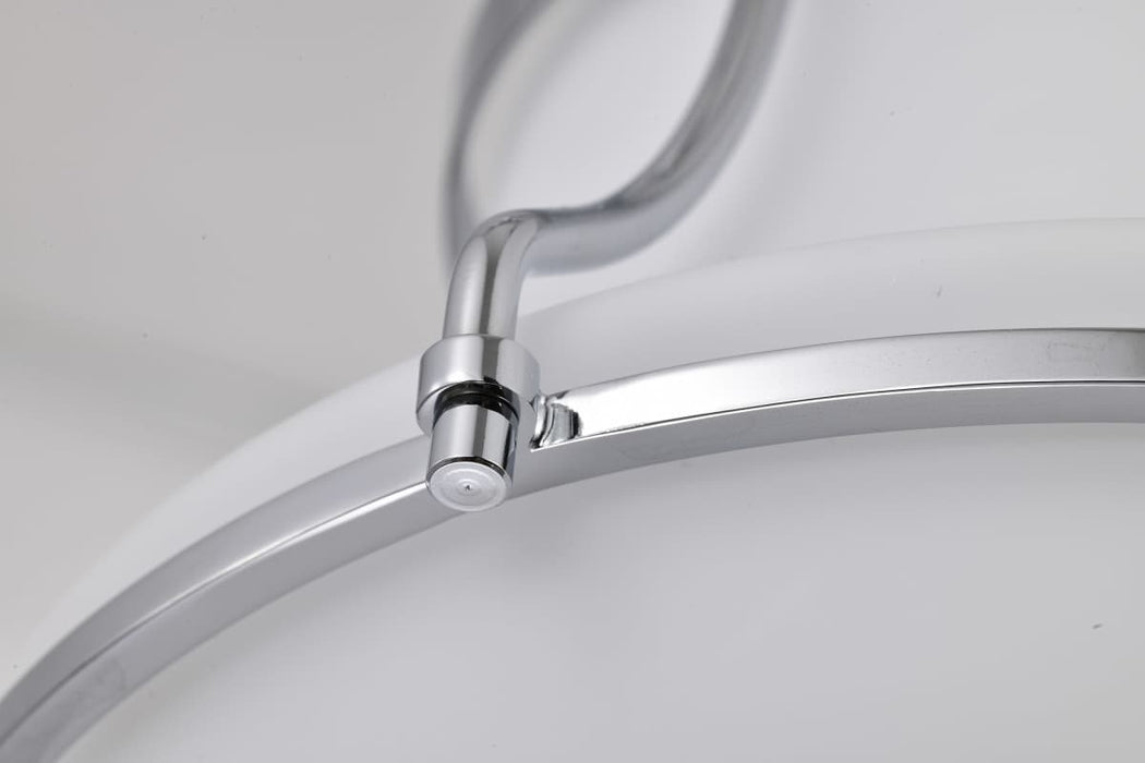Pendant Nuvo 60-7872 Valdora 1 Light Pendant - 10 Inches - Polished Nickel - White Opal Glass - Polished Nickel Finish Nuvo