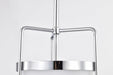 Pendant Nuvo 60-7873 Valdora 1 Light Pendant - 14 Inches - Polished Nickel - White Opal Glass - Polished Nickel Finish Nuvo