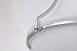 Pendant Nuvo 60-7873 Valdora 1 Light Pendant - 14 Inches - Polished Nickel - White Opal Glass - Polished Nickel Finish Nuvo