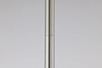 Pendant Nuvo 60-7912 Admiral 1 Light Pendant - 6 Inches - Matte Black and Brushed Nickel Finish - White Opal Glass Nuvo