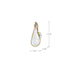Wall Sconce Nuvo 60-7921 Admiral 1 Light Wall Sconce - Matte White and Natural Brass Finish - White Opal Glass Nuvo