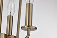 Pendant Nuvo 60-7931 Emma 4 Light Small Pendant - Burnished Brass Finish Nuvo