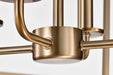 Pendant Nuvo 60-7931 Emma 4 Light Small Pendant - Burnished Brass Finish Nuvo