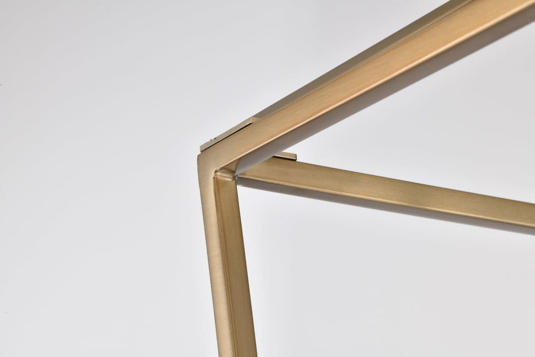 Pendant Nuvo 60-7932 Emma 4 Light Large Pendant - Burnished Brass Finish Nuvo