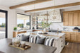 Pendant Nuvo 60-7932 Emma 4 Light Large Pendant - Burnished Brass Finish Nuvo