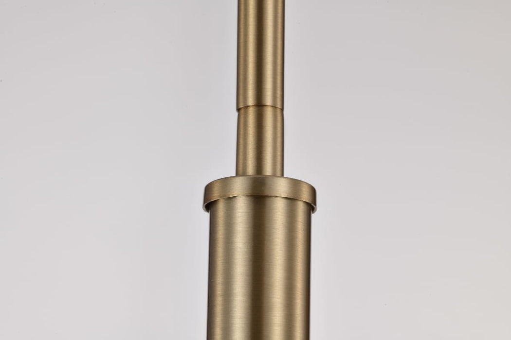 Pendant Nuvo 60-7938 Alexis 1 Light Large Pendant - Burnished Brass and Gold Finish Nuvo
