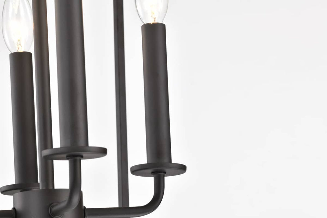 Pendant Nuvo 60-7941 Emma 4 Light Small Pendant - Matte Black Finish Nuvo