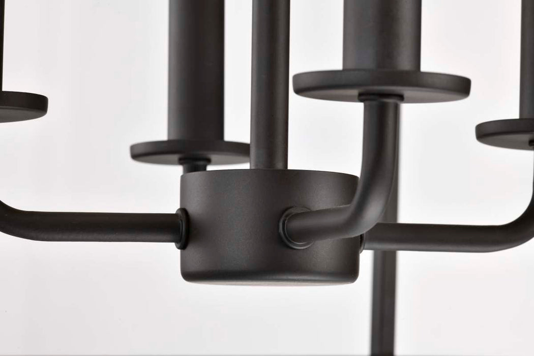Pendant Nuvo 60-7941 Emma 4 Light Small Pendant - Matte Black Finish Nuvo