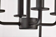 Pendant Nuvo 60-7941 Emma 4 Light Small Pendant - Matte Black Finish Nuvo