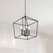 Pendant Nuvo 60-7941 Emma 4 Light Small Pendant - Matte Black Finish Nuvo