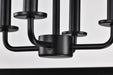 Pendant Nuvo 60-7942 Emma 4 Light Large Pendant - Matte Black Finish Nuvo