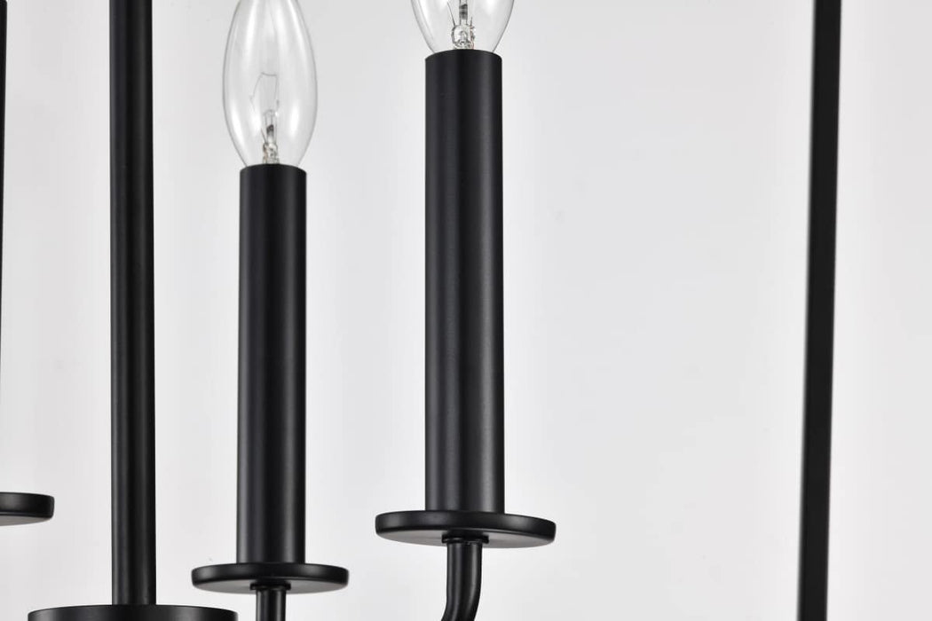 Pendant Nuvo 60-7942 Emma 4 Light Large Pendant - Matte Black Finish Nuvo