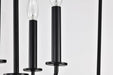 Pendant Nuvo 60-7942 Emma 4 Light Large Pendant - Matte Black Finish Nuvo