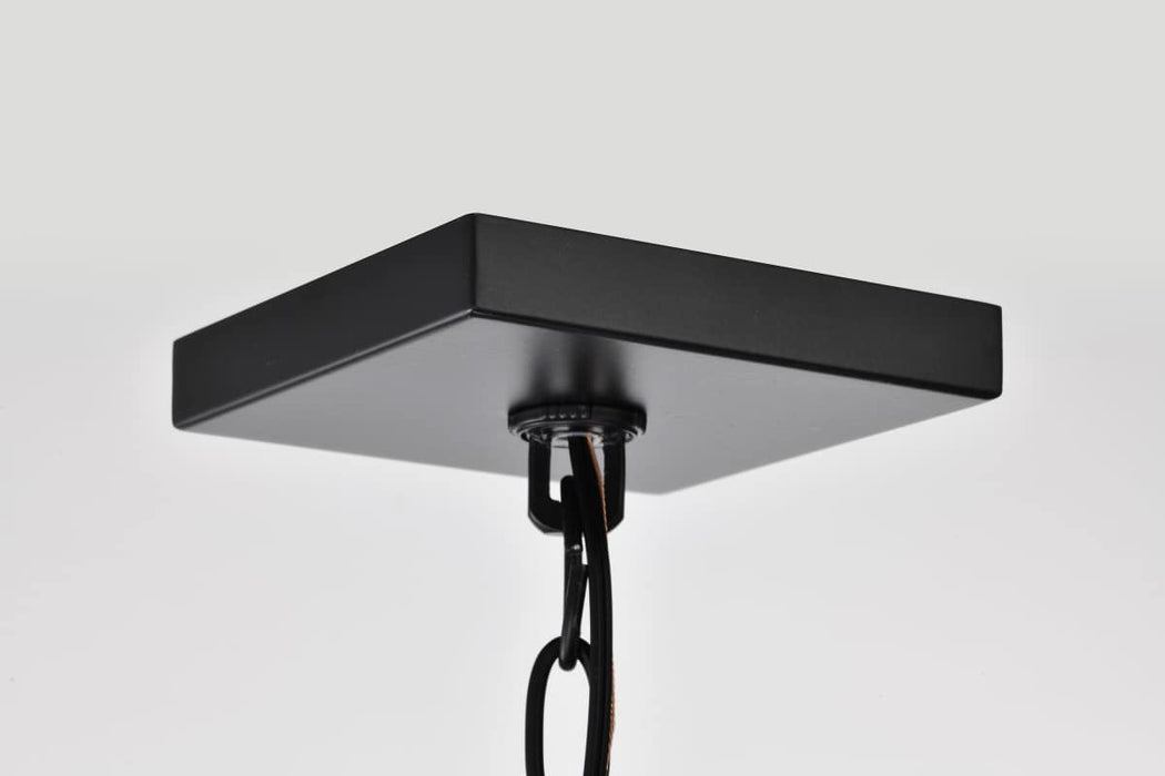 Pendant Nuvo 60-7942 Emma 4 Light Large Pendant - Matte Black Finish Nuvo