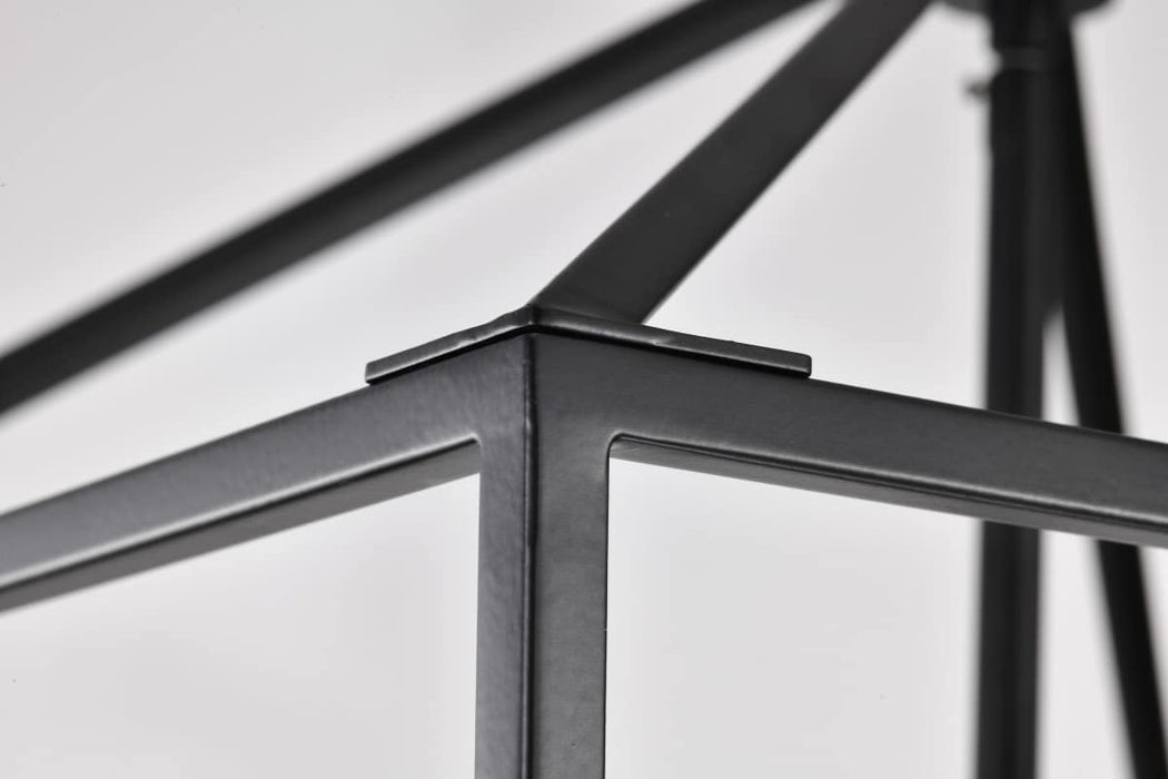 Pendant Nuvo 60-7942 Emma 4 Light Large Pendant - Matte Black Finish Nuvo