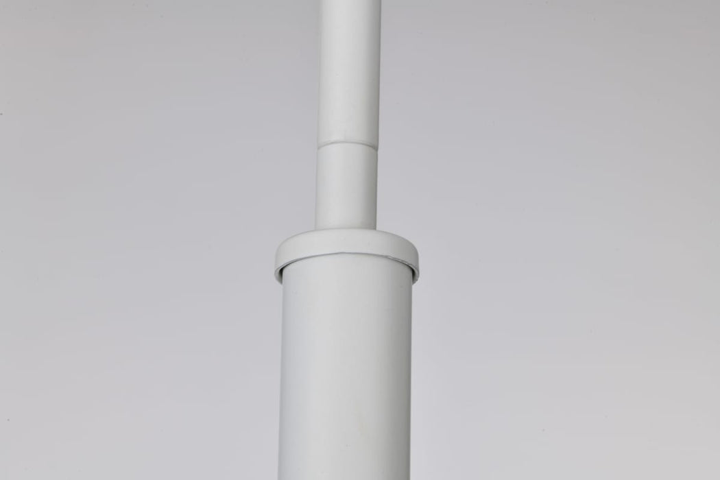 Pendant Nuvo 60-7948 Alexis 1 Light Large Pendant - Matte White Finish Nuvo
