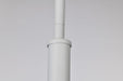 Pendant Nuvo 60-7948 Alexis 1 Light Large Pendant - Matte White Finish Nuvo