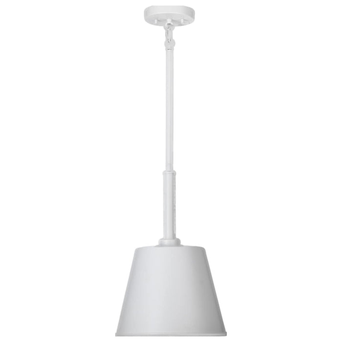 Pendant Nuvo 60-7949 Alexis 1 Light Small Pendant - Matte White Finish Nuvo