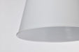 Pendant Nuvo 60-7949 Alexis 1 Light Small Pendant - Matte White Finish Nuvo