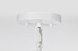 Pendant Nuvo 60-7949 Alexis 1 Light Small Pendant - Matte White Finish Nuvo