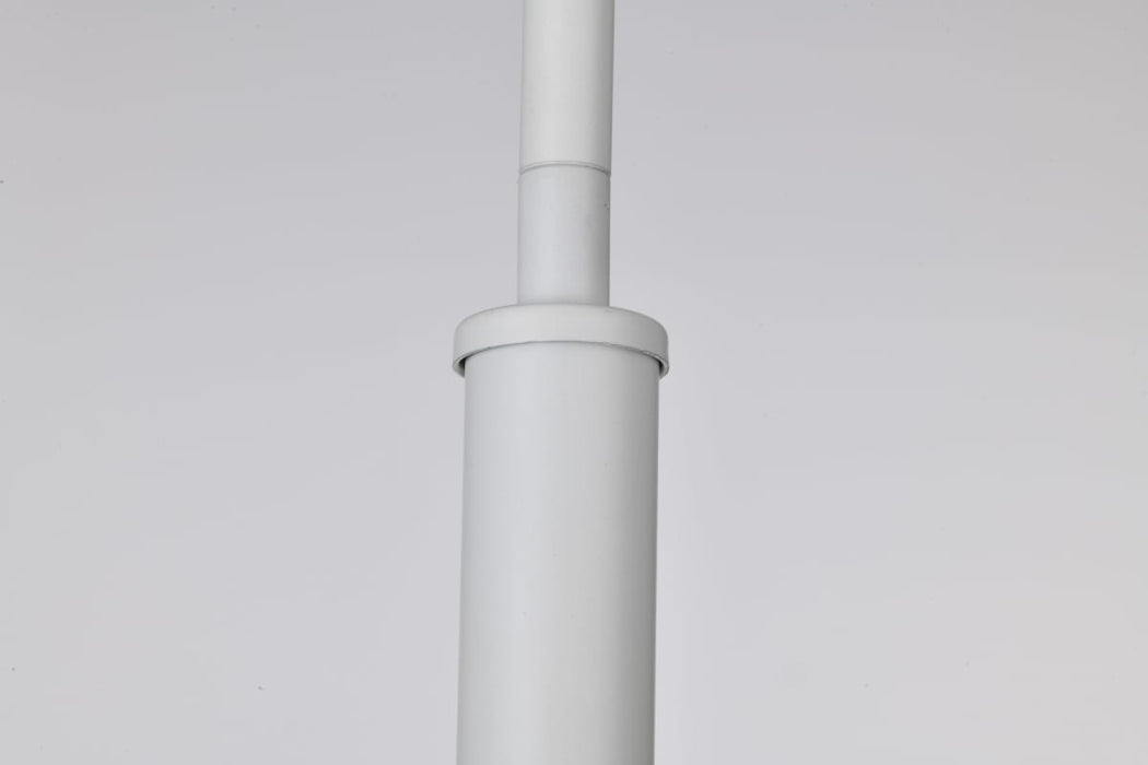 Pendant Nuvo 60-7949 Alexis 1 Light Small Pendant - Matte White Finish Nuvo