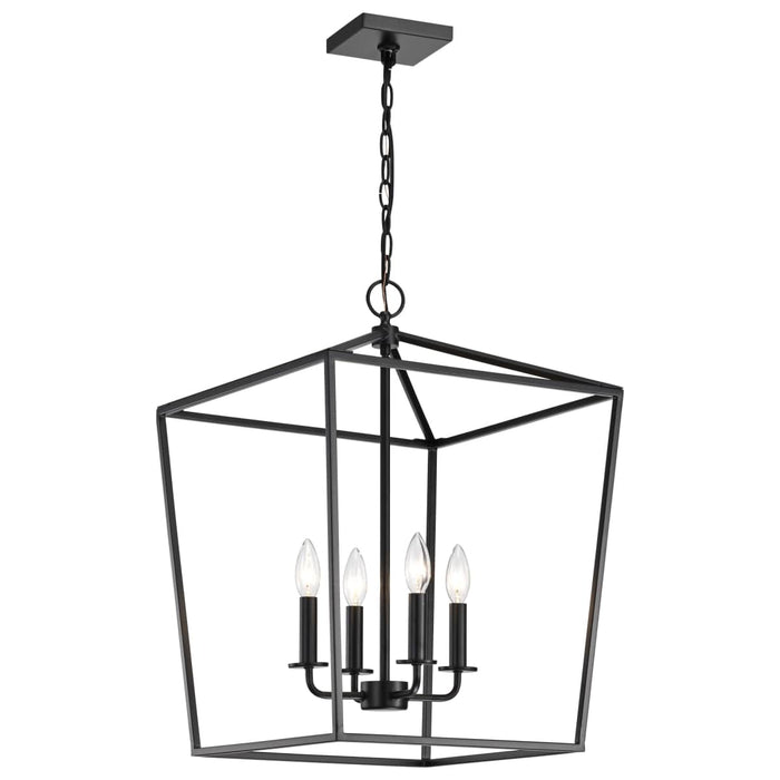Pendant Nuvo 60-7951 Emma 4 Light Small Pendant - Dark Bronze Finish Nuvo