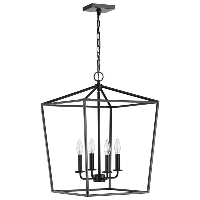 Pendant Nuvo 60-7951 Emma 4 Light Small Pendant - Dark Bronze Finish Nuvo