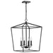 Pendant Nuvo 60-7951 Emma 4 Light Small Pendant - Dark Bronze Finish Nuvo