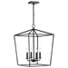 Pendant Nuvo 60-7951 Emma 4 Light Small Pendant - Dark Bronze Finish Nuvo
