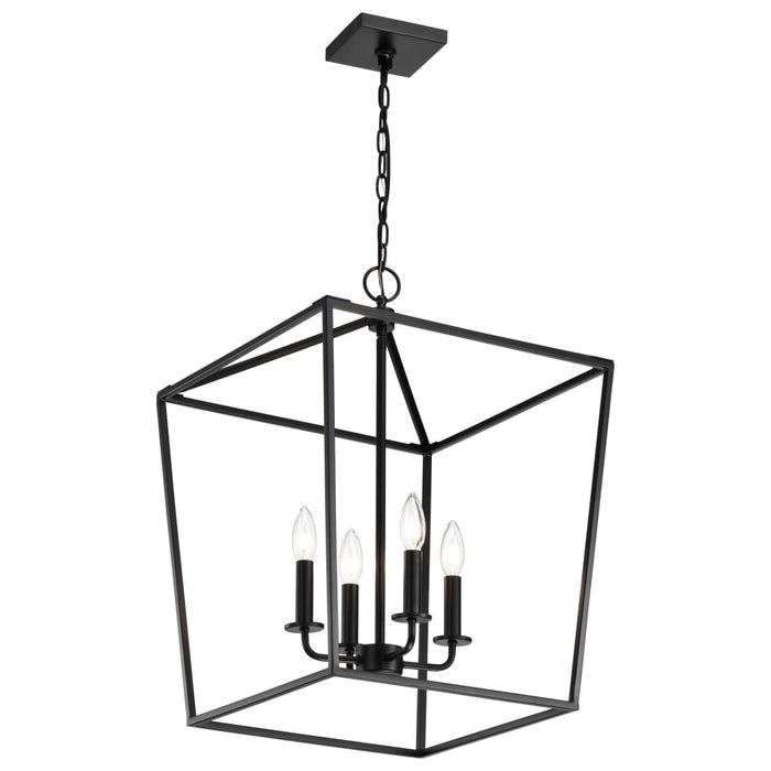 Pendant Nuvo 60-7951 Emma 4 Light Small Pendant - Dark Bronze Finish Nuvo