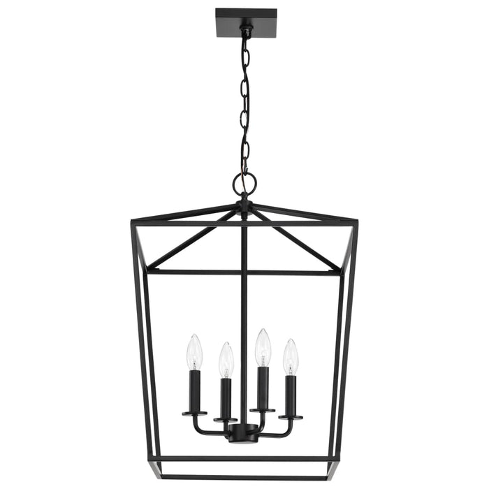 Pendant Nuvo 60-7951 Emma 4 Light Small Pendant - Dark Bronze Finish Nuvo