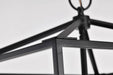 Pendant Nuvo 60-7951 Emma 4 Light Small Pendant - Dark Bronze Finish Nuvo