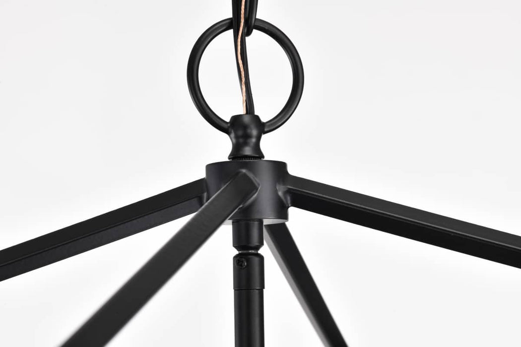 Pendant Nuvo 60-7951 Emma 4 Light Small Pendant - Dark Bronze Finish Nuvo