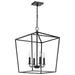 Pendant Nuvo 60-7951 Emma 4 Light Small Pendant - Dark Bronze Finish Nuvo
