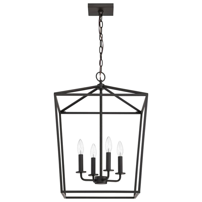 Pendant Nuvo 60-7952 Emma 4 Light Large Pendant - Dark Bronze Finish Nuvo