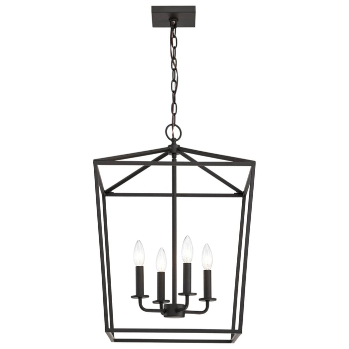 Pendant Nuvo 60-7952 Emma 4 Light Large Pendant - Dark Bronze Finish Nuvo