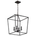 Pendant Nuvo 60-7952 Emma 4 Light Large Pendant - Dark Bronze Finish Nuvo