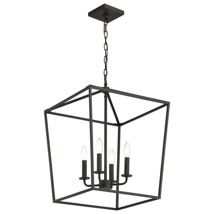 Pendant Nuvo 60-7952 Emma 4 Light Large Pendant - Dark Bronze Finish Nuvo