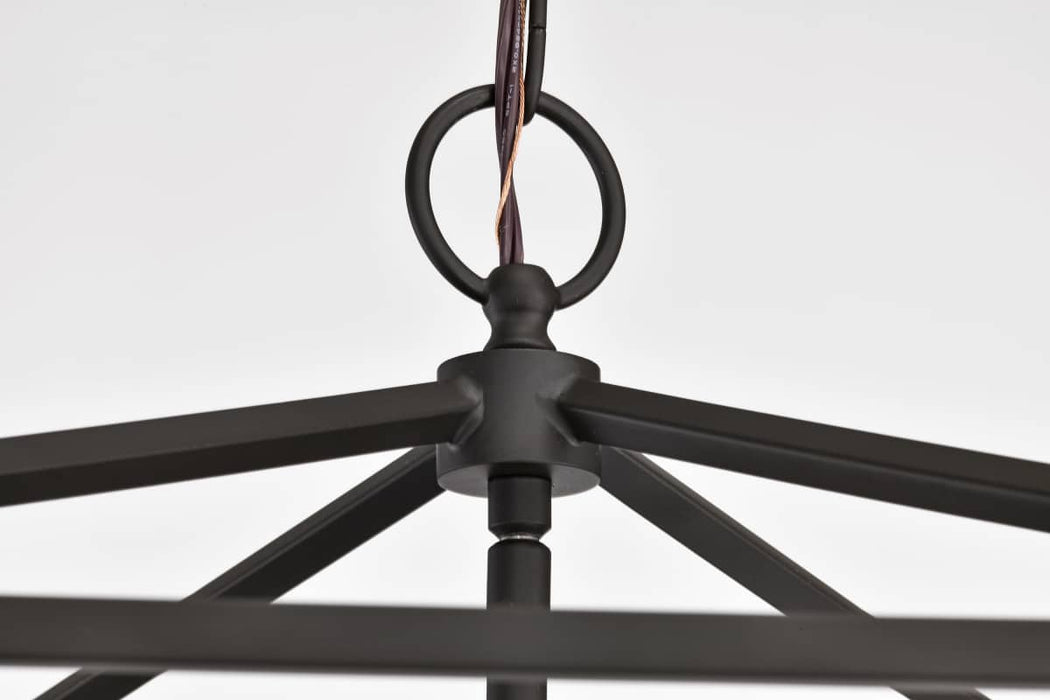 Pendant Nuvo 60-7952 Emma 4 Light Large Pendant - Dark Bronze Finish Nuvo