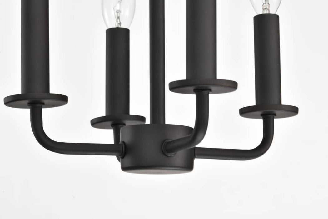 Pendant Nuvo 60-7952 Emma 4 Light Large Pendant - Dark Bronze Finish Nuvo