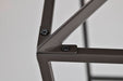 Pendant Nuvo 60-7952 Emma 4 Light Large Pendant - Dark Bronze Finish Nuvo