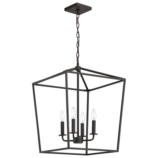 Pendant Nuvo 60-7952 Emma 4 Light Large Pendant - Dark Bronze Finish Nuvo
