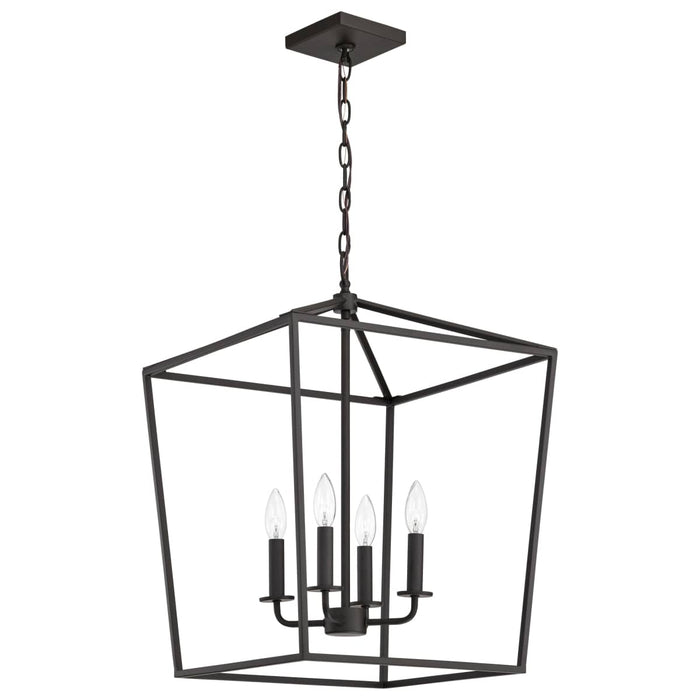 Pendant Nuvo 60-7952 Emma 4 Light Large Pendant - Dark Bronze Finish Nuvo
