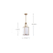 Pendant Nuvo 60-7961 Easton 1 Light Pendant - Burnished Brass Finish - White Linen Shade Nuvo