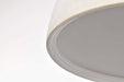 Pendant Nuvo 60-8003 Collins - 14 Inch Pendant - Ceramic with Gold Accents - Brushed Brass Finish Nuvo